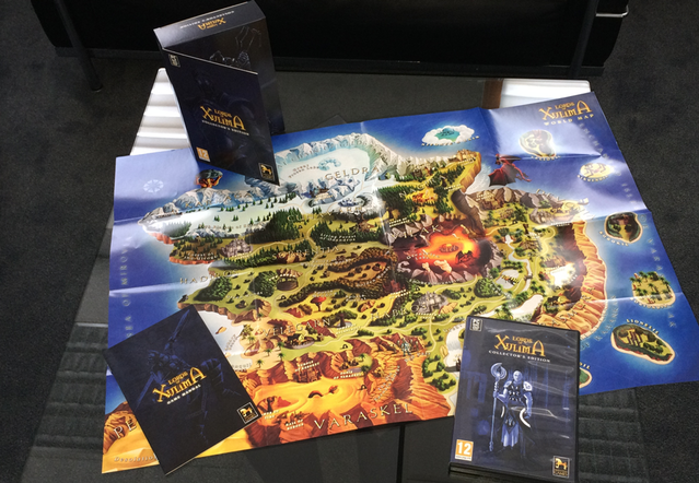 Lords of Xulima Map Collector Edition