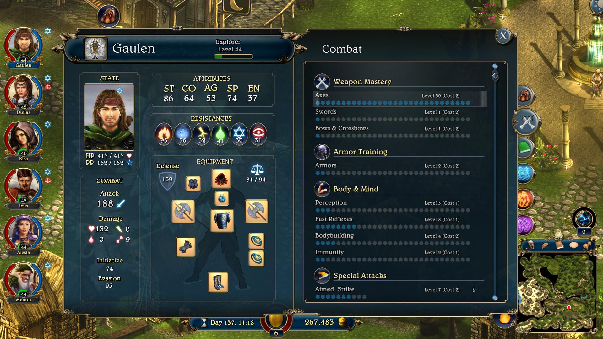 Lords of Xulima — gameplay